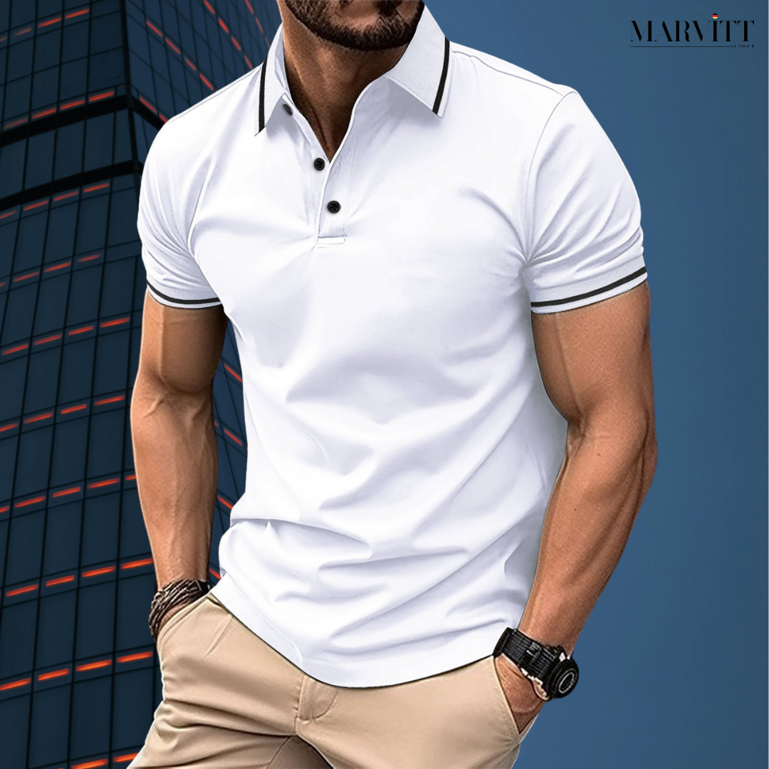 Philipp™ • Katoenen polo voor een casual sportoutfit