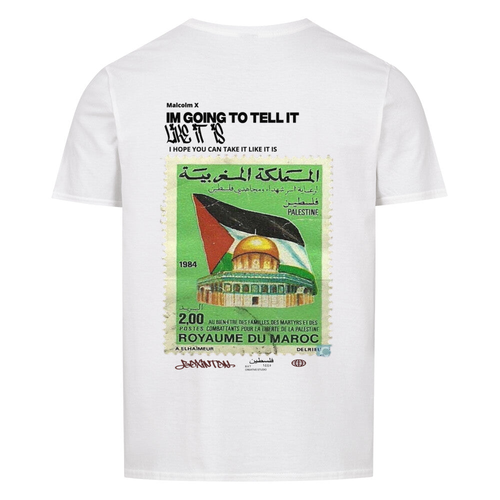 MALCOLM X PALESTINA shirt