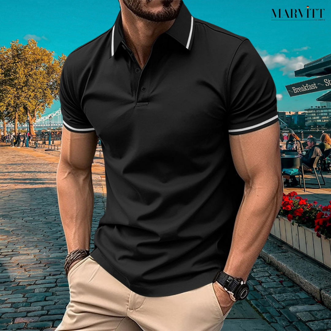 Philipp™ • Katoenen polo voor een casual sportoutfit