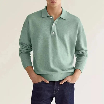 POLOSHIRT MET LANGE MOUWEN - MAXIMALE ELEGANTIE EN COMFORT