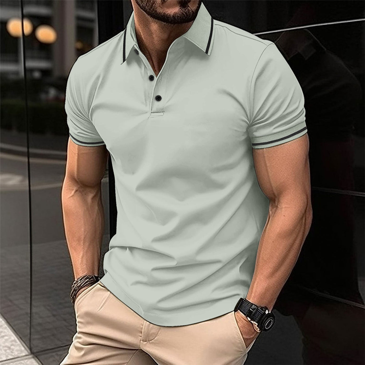 Philipp™ • Katoenen polo voor een casual sportoutfit