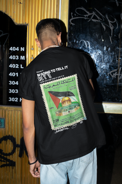 MALCOLM X PALESTINA shirt