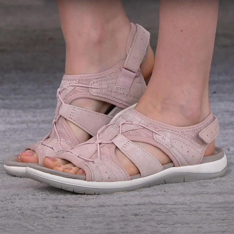 Daphne™ - Stijlvolle, verstelbare zomersandalen met voetboogondersteuning