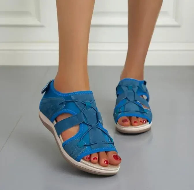 Daphne™ - Stijlvolle, verstelbare zomersandalen met voetboogondersteuning