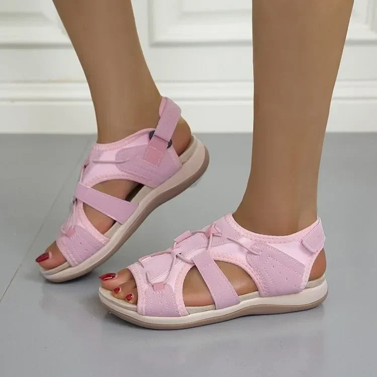 Daphne™ - Stijlvolle, verstelbare zomersandalen met voetboogondersteuning