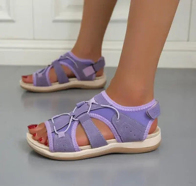 Daphne™ - Stijlvolle, verstelbare zomersandalen met voetboogondersteuning